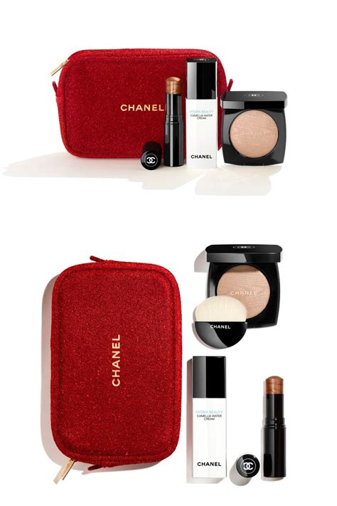 chanel lipstick and perfume gift set|Chanel lipstick set with bag.